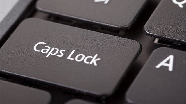 Caps Lock Tuşuyla Hangi Kısayollar Kullanılabilir?