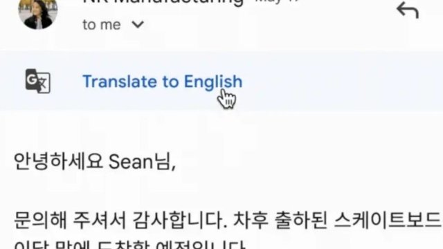 Twitter'da olan Google Translate özelliği nihayet Gmail Mobile'a geldi!
