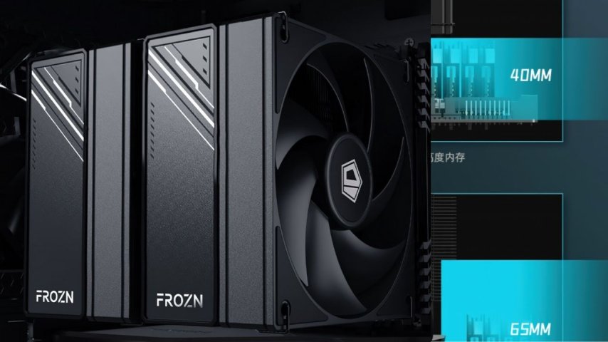 ID-Cooling, 260 W'a kadar TDP'ye sahip işlemciler için FROZN A620 Black soğutucusunu tanıttı