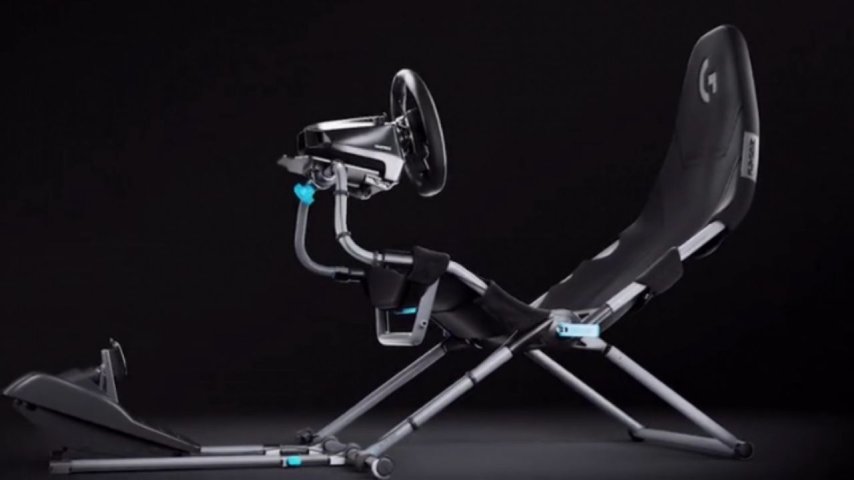 Logitech, araba simülatörü katlanır oyuncu koltuğu Playseat Challenge X'i tanıttı