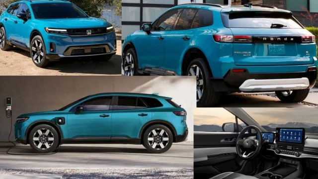 Araba alacaklar müjde! Honda, 480 km menzile sahip Prologue elektrikli SUV modelini tanıttı