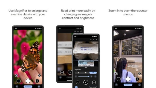 Google'ın yeni uygulaması telefonlarınızı büyüteç yapıyor