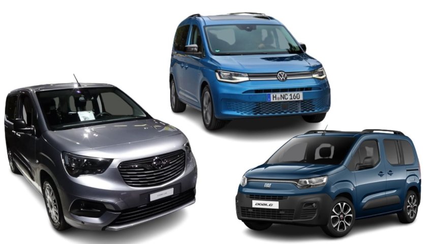 Opel Combo, Fiat Doblo ve Volkswagen Caddy 2023 fiyat listesi