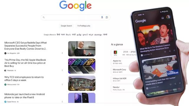 Google, "Keşfet" Akışı ile Ana Sayfasını Yeniliyor!