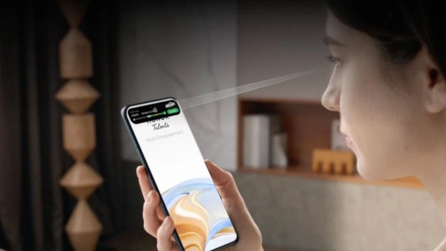 Sen ne yapıyorsun Honor? Göz ile kontrol edilebilecek