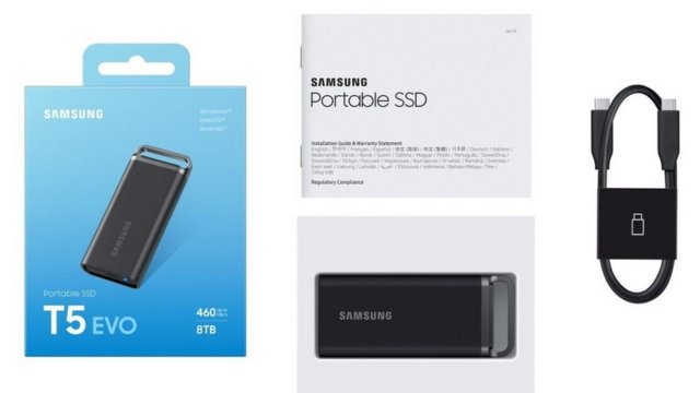 Samsung SSD T5 EVO taşınabilir SSD fiyatı ve teknik özellikleri
