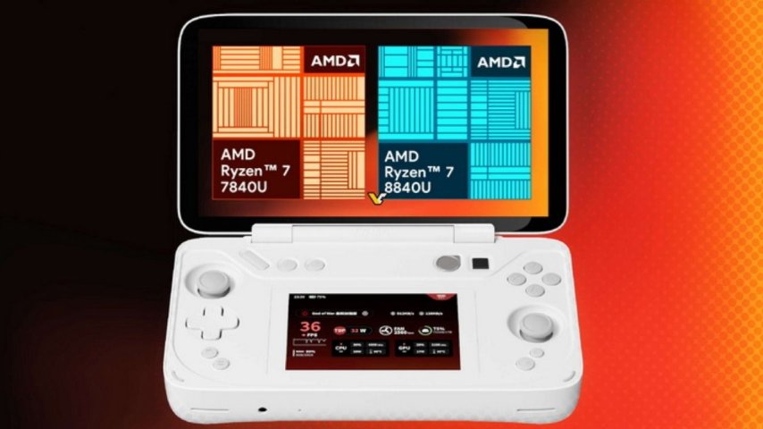 AyaNeo ve GPD, taşınabilir konsollarını Ryzen 7 8840U işlemcilerle güncelleyecek