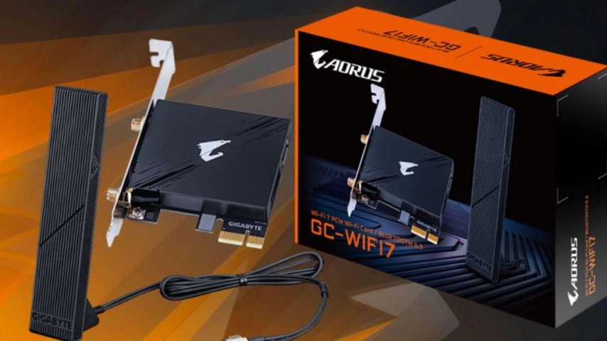 Gigabyte, GC-WIFI7 kablosuz ağ kartını tanıttı