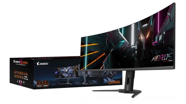 Gigabyte Aorus CO49DQ OLED monitörü fiyatı ve özellikleri