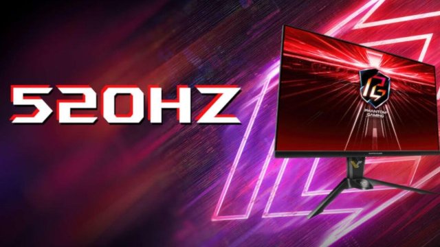 ASRock, 520 Hz yenileme hızına eSports modeli için kolları sıvadı