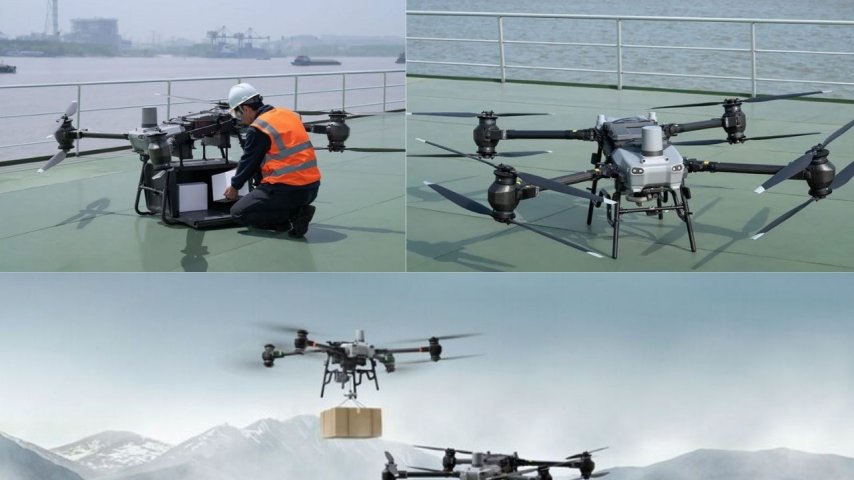 DJI ilk kargo drone'u FlyCart 30'u tanıttı