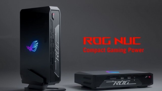 ASUS, GeForce RTX 4070 ekran kartı ve ROG NUC'u tanıttı