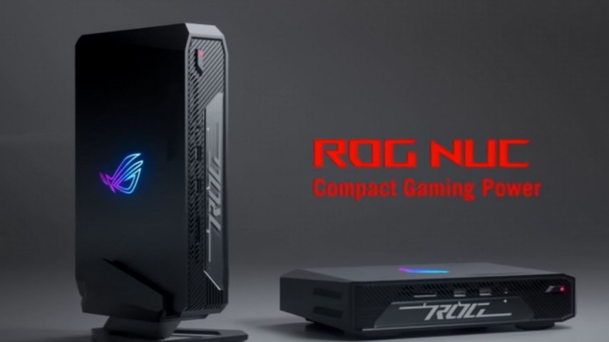 ASUS, GeForce RTX 4070 ekran kartı ve ROG NUC'u tanıttı