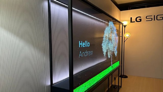 LG'den Çığır Açan Yenilik: Şeffaf OLED TV OLED T, CES 2024'ün Yıldızı