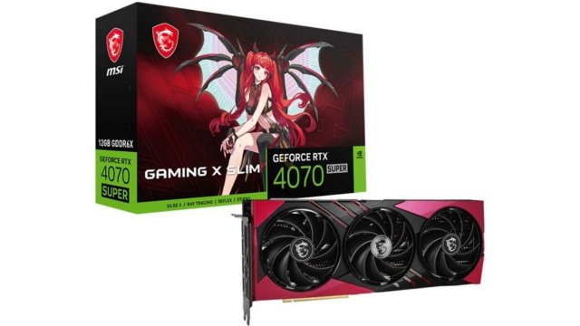MSI, GeForce RTX 4070 Super Gaming X Slim MLG'yi tanıttı!