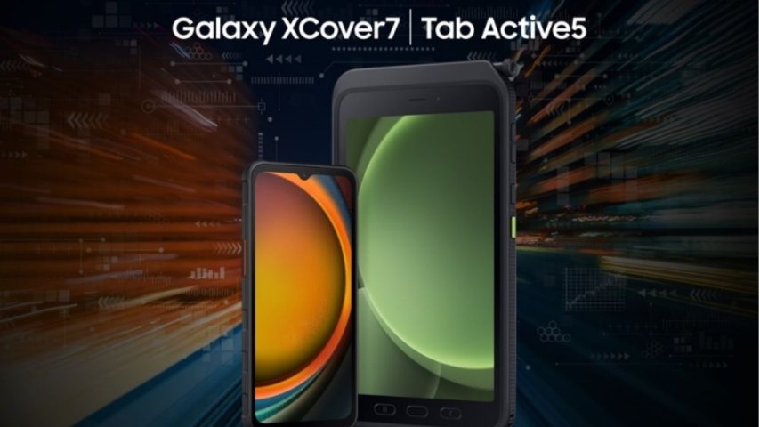 Samsung Galaxy XCover7 telefonunu ve Tab Active5 tabletini tanıttı