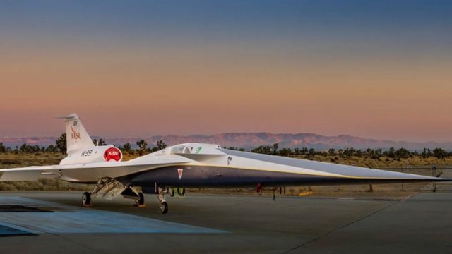 NASA, sivil havacılık için X-59 sessiz süpersonik uçağını tanıttı