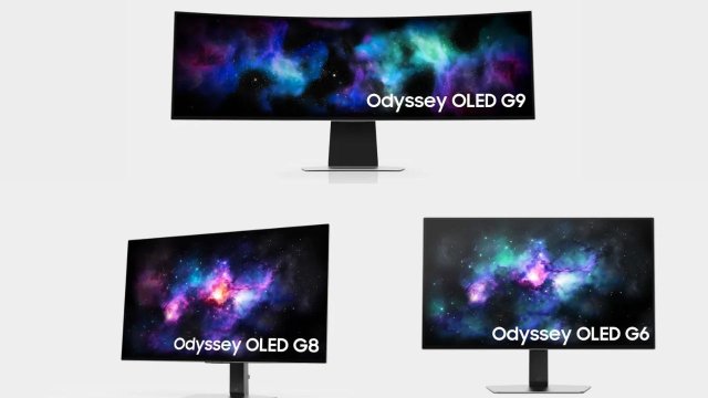 Samsung'un OLED ekranlı Odyssey oyuncu monitörleri tanıtılıyor