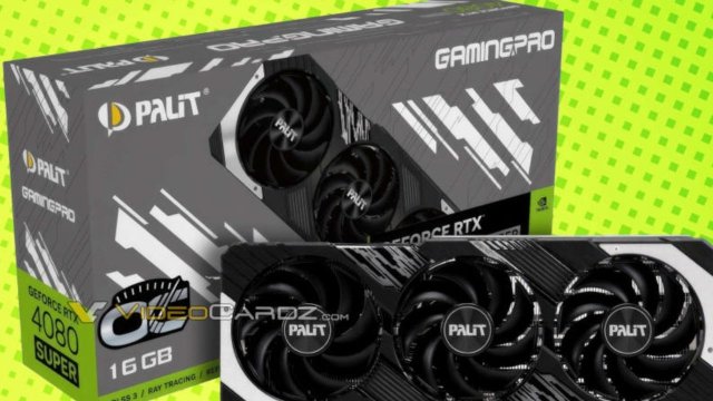 1 gün beklemediler! Palit GeForce RTX 40 Super ekran kartı görselleri yayınlandı
