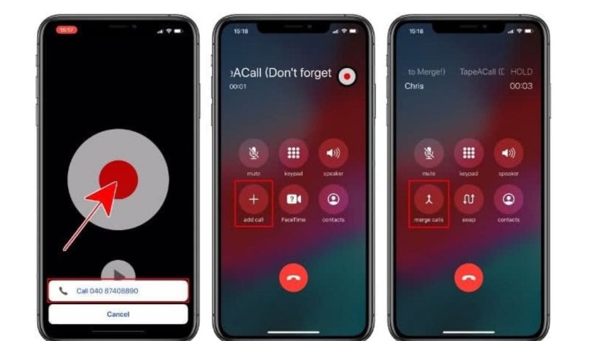 iPhone'da Arama Kaydetme Ücretsiz 5 Adımda 2024