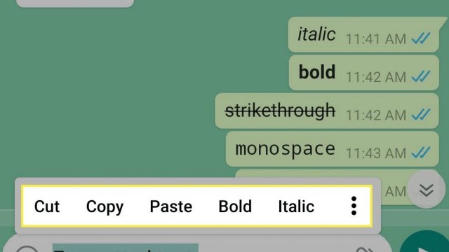 WhatsApp'ta kalın, koyu yazma nasıl yapılır? Kalın yazma kodu