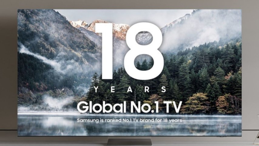 Samsung, üst üste 18. kez dünyanın en büyük TV üreticisi olmayı sürdürdü