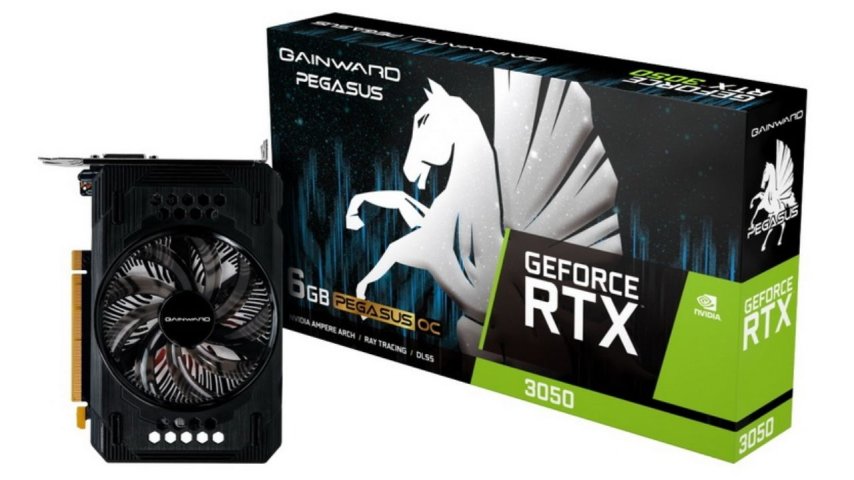 Gainward, yeni ekran kartı GeForce RTX 3050 6GB Pegasus'u tanıttı