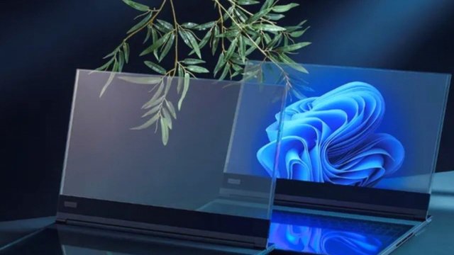 Şaka değil, greçek! Şeffaf Lenovo dizüstü bilgisayar tanıtılacak