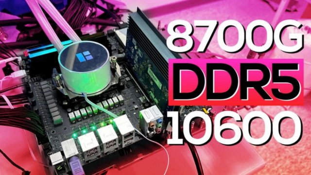 Ryzen 7 8700G'nin RAM hız aşırtmada iyi olduğu ortaya çıktı 