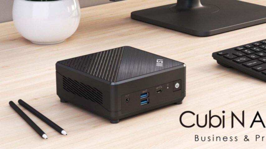 Intel N100 çipli MSI Cubi N ADL mini PC duyuruldu