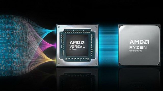 AMD, Ryzen Embedded ve Versal AI Edge AI işlemcilerini birleştiriyor