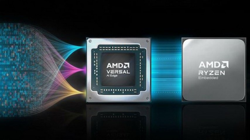 AMD, Ryzen Embedded ve Versal AI Edge AI işlemcilerini birleştiriyor