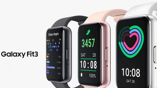 Samsung, şarjı 13 gün giden Galaxy Fit3 spor bilekliğini tanıttı