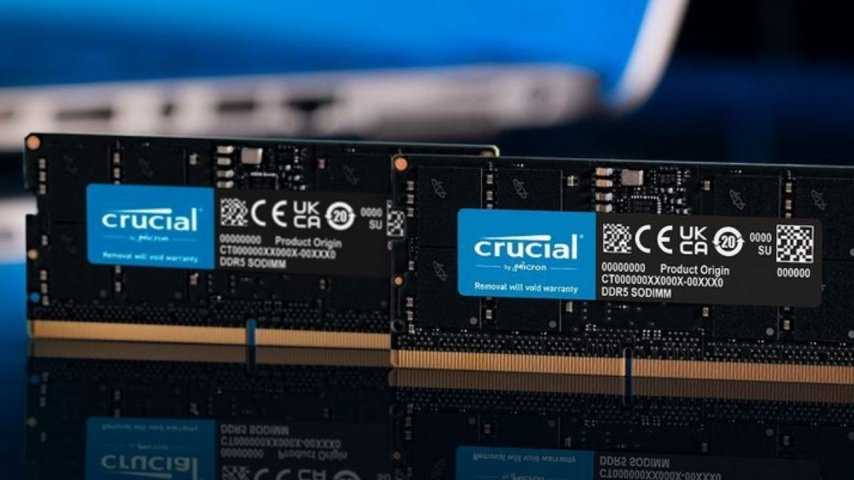 Crucial, 12 GB SO-DIMM DDR5 RAM'lerini tanıttı