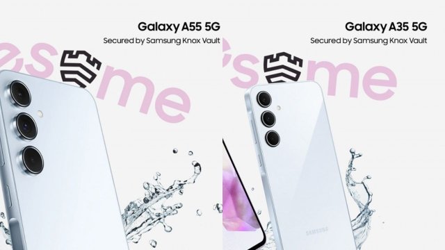 Samsung Galaxy A55 ve Galaxy A35 görselleri sızdırıldı! İşte teknik özellikleri