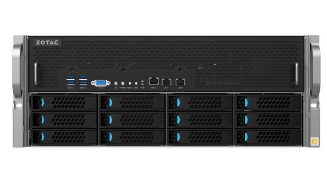 Zotac, 10'a kadar hızlandırıcıyı destekleyen GPU sunucularını duyurdu