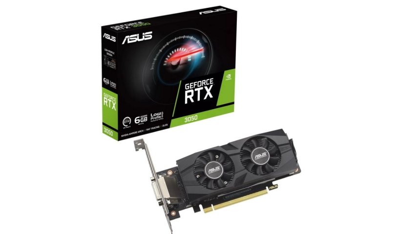 Asus, GeForce RTX 3050 LP BRK 6GB'ı tanıttı