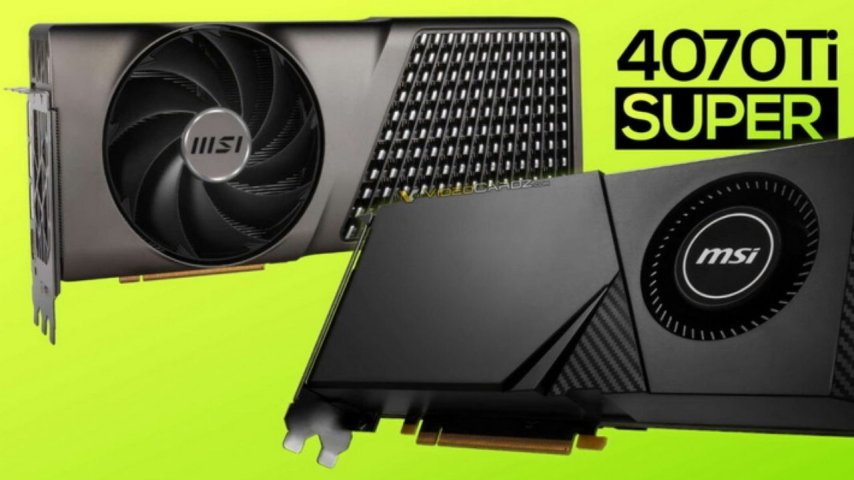 MSI, GeForce RTX 4070 Ti Super'i tanıttığı gibi satışa çıkardı