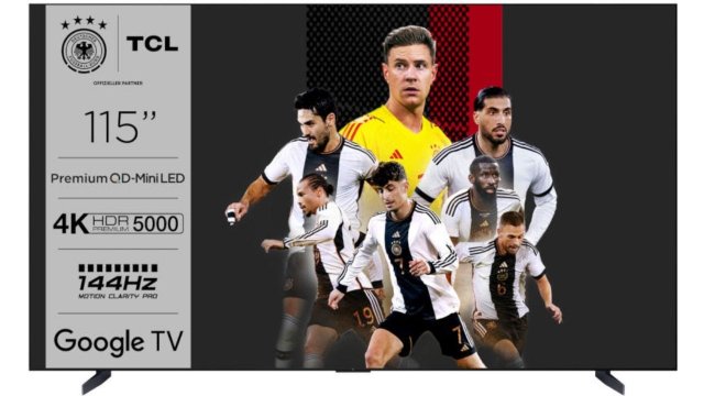 TCL, 115 inçlik amiral gemisi 4K TV'nin ön siparişlerini açtı