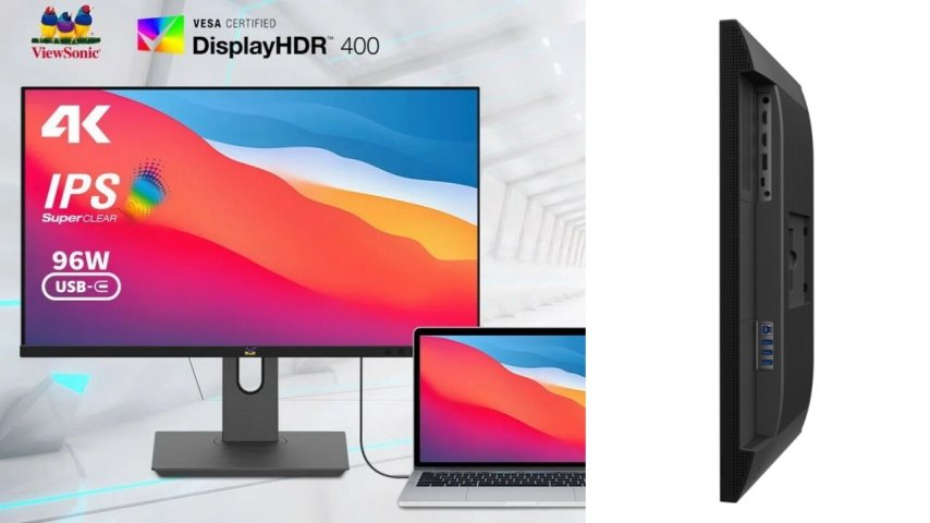 ViewSonic, uygun fiyatlı 27 inç 4K monitör VG2781-4K'yı tanıttı