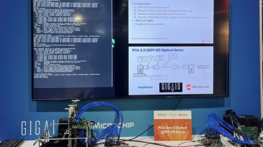 GigaIO, PCIe 5.0 optik kablolarını tanıttı