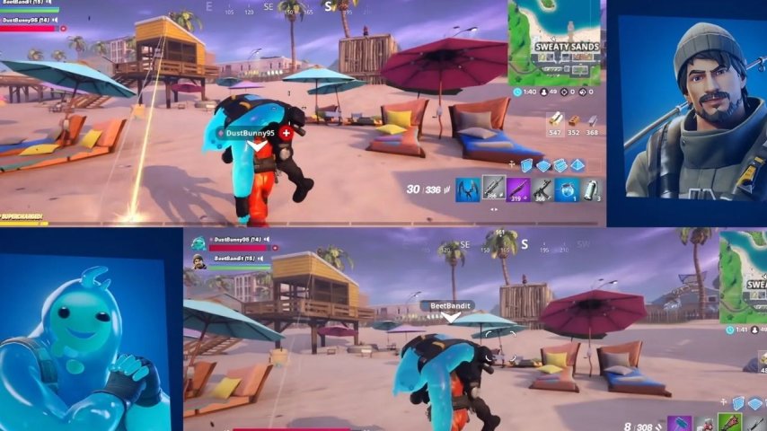 Fortnite'ta bölünmüş ekran modu nasıl kullanılır (Xbox ve PlayStation) Fortnite'ta bölünmüş ekran modu nasıl kullanılır (Xbox ve PlayStation)