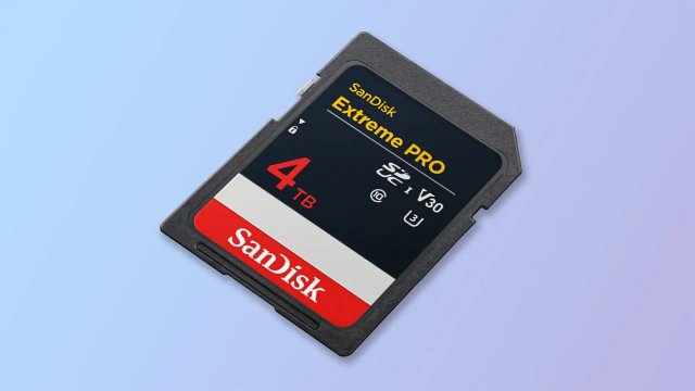 4 TB'lık Dev Kapasite: Western Digital'den Dünyanın İlk SD Kartı!