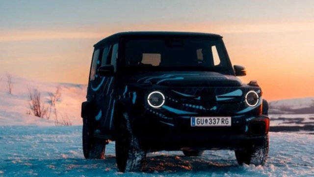 Mercedes-Benz elektrikli G Wagon için geri sayım başladı