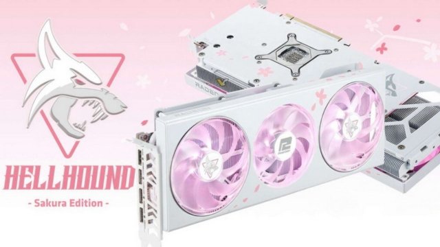 PowerColor Radeon RX 7800 XT Hellhound Sakura ekran kartları tanıtıldı