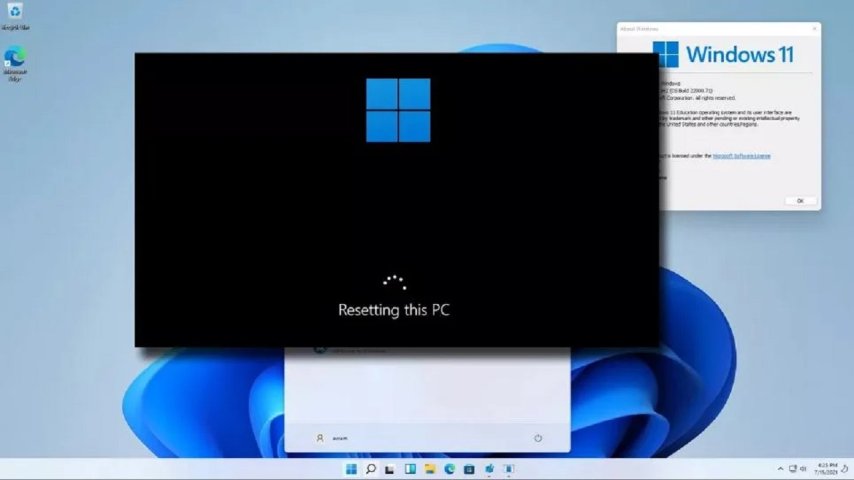Windows 11'de Nasıl Fabrika Ayarlarına Dönülür?Adım Adım Rehber