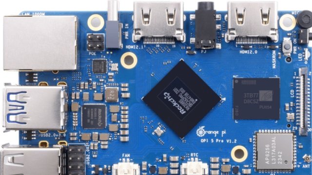 Orange Pi 5 Pro tek kartlı bilgisayar tanıtıldı