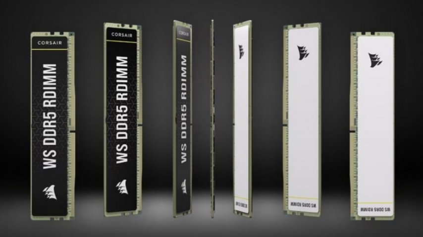 Corsair, uygun fiyatlı WS DDR5 RDIMM kitlerini tanıttı