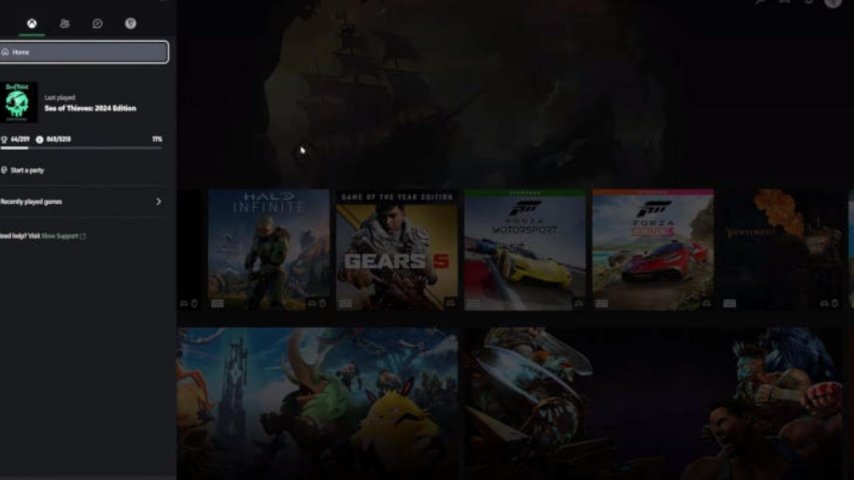 Microsoft, Xbox kontrol panelinin web sürümünü hazırlıyor