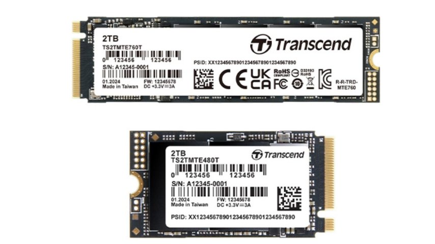 Transcend, 2 TB endüstriyel M.2 SSD'yi tanıttı